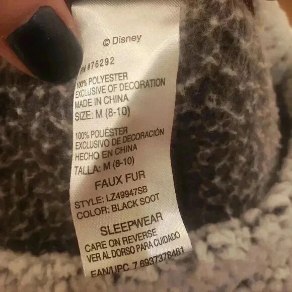 Disney Nightmare Before Christmas Plush Pajama Top - Picture 3 of 7